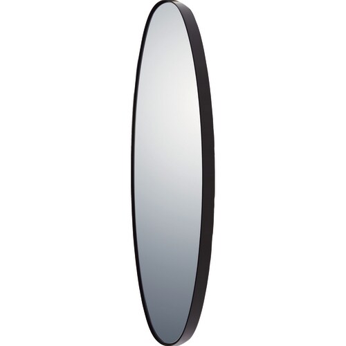 スリムミラー オーバルロング グロスBK