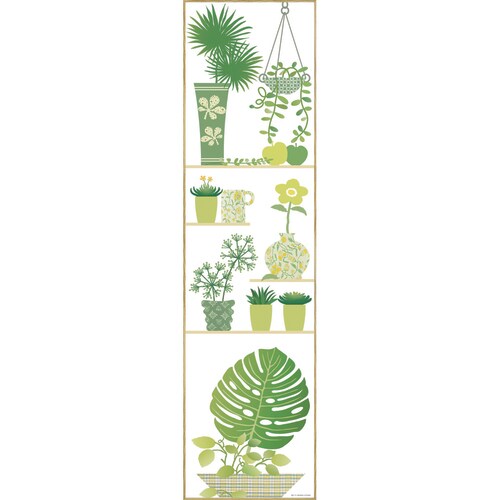 モダンアート グリーンアレンジ ロング−F