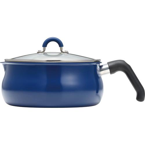 鍋みたいなフライパン L ネイビー