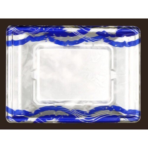 刺身容器 平舟18−13 本体 水流紺 30セット