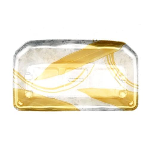 刺身容器 豊山24−14 本体 金ささ銀 ×20