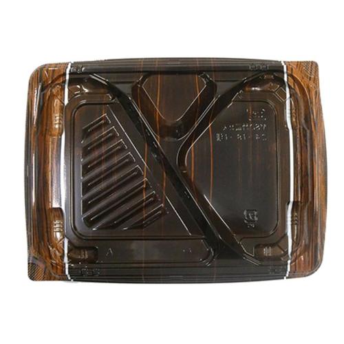 MSD竹皿膳24−18−1浅 ボストン茶 ×12