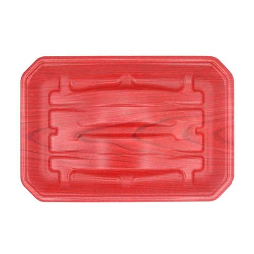 刺身容器 豊漁30−20(27)A ひだ赤 ×9