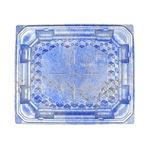 刺身容器カレン20−16本体クリスタル青×12