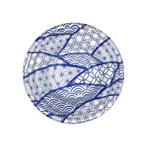 MFPホット麺18小(52)絞 なみ紋青 ×12