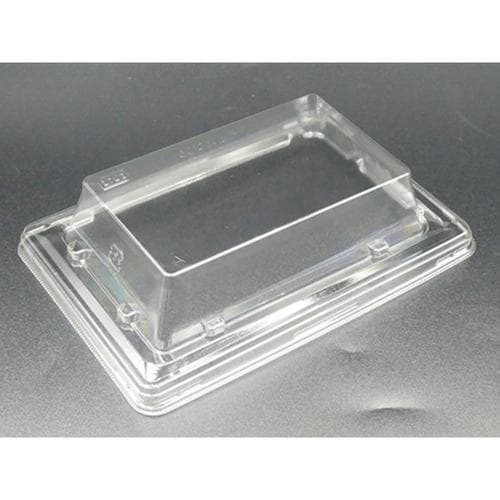 刺身容器T−長角皿17−11嵌合蓋APエコ×24