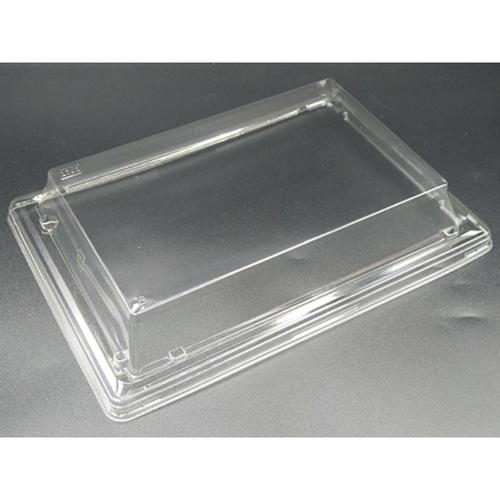 刺身容器T−長角皿24−17嵌合蓋APエコ×12