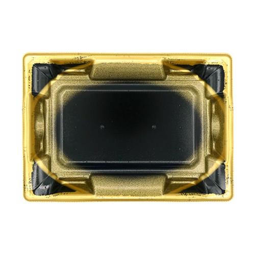 刺身容器 長角皿24−17 本体 つつみ金 ×12