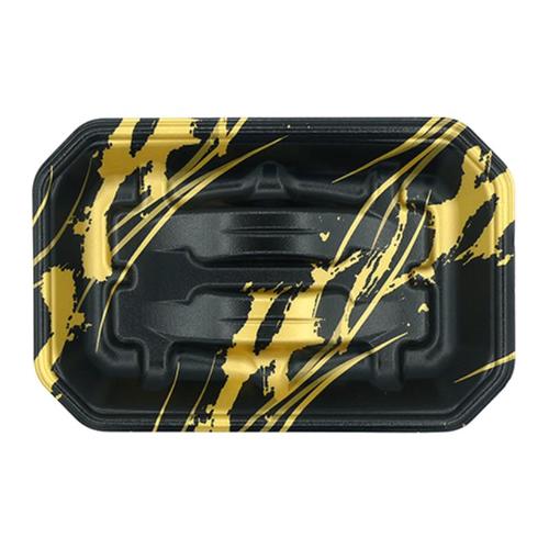 刺身容器 豊漁24−15(27)A 線ふで金×12