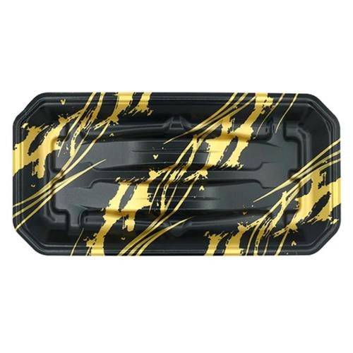 刺身容器 豊漁33−16(27)A 線ふで金×10