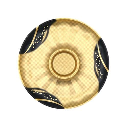 発泡トレー しゃぶしゃぶ275 本体 波格子金×8