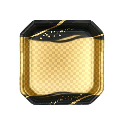発泡トレー しゃぶしゃぶ2人浅LS 波格子金×12