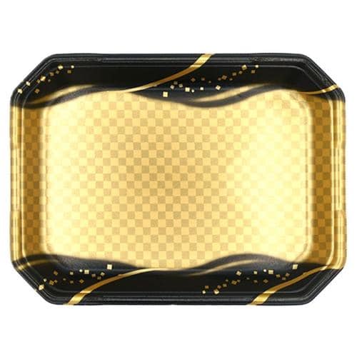 しゃぶしゃぶ長3.5人浅LS波格子金×12