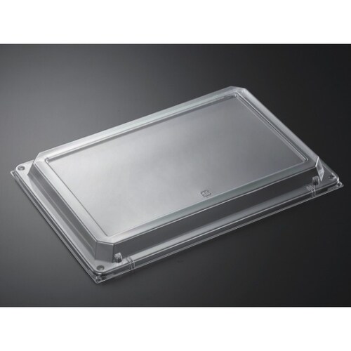 刺身容器 DX角皿 特3 防曇蓋−1 6セット