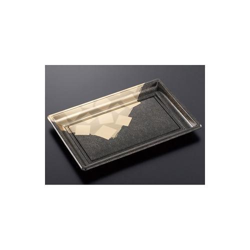 刺身容器 DX角皿 特3 金砂目−BK 身 ×6