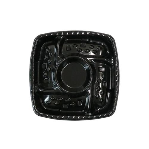 シェルトプラッター角30R 本体 黒 20セット