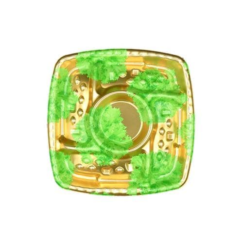 シェルトプラッター角30R本体 金リーフ ×20