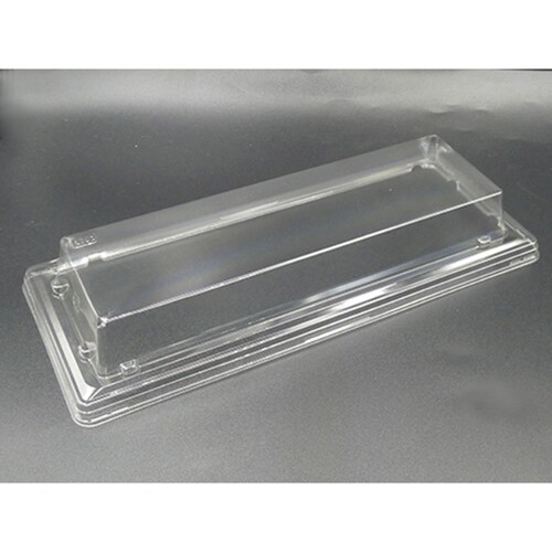 刺身容器T−長角皿29−11嵌合蓋APエコ×16