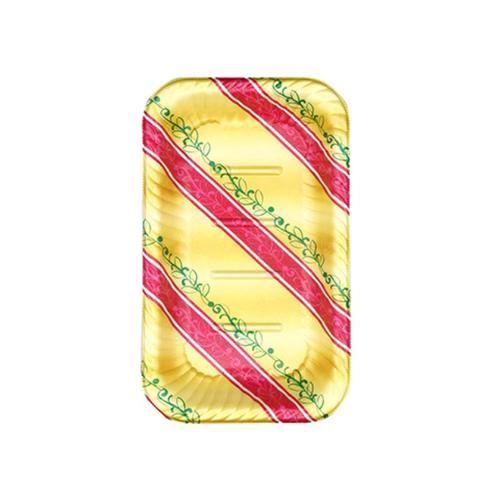 MFPティアラ角皿25−15 リッチ赤 24セット