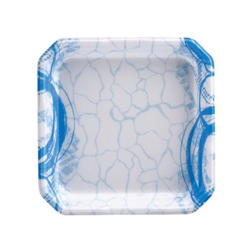 発泡トレー しゃぶしゃぶ1人浅(V) 旬香青×12