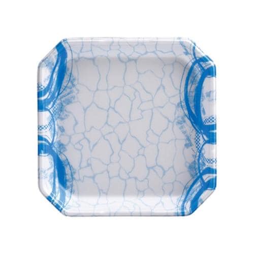 発泡トレー しゃぶしゃぶ3人浅LS 旬香青 ×8