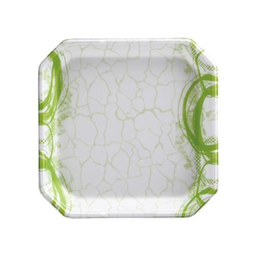 発泡トレー しゃぶしゃぶ3人浅LS 旬香緑 ×8