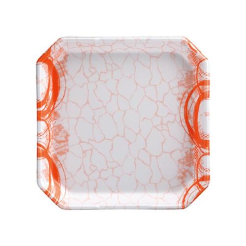 発泡トレー しゃぶしゃぶ5人浅LS 旬香橙 ×6