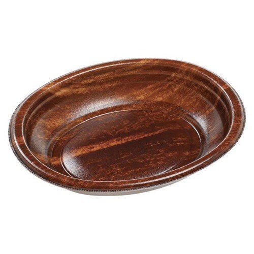 軽食容器MFPデリプレ22−17本体風木BR×16