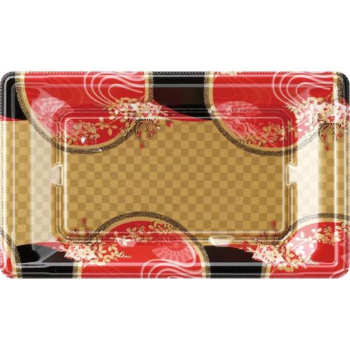 刺身容器 平舟22−13 本体 花明り金 ×20