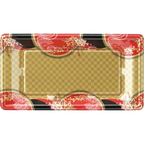 刺身容器 平舟25−13 本体 花明り金 ×20