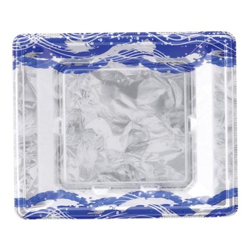 刺身容器 平舟18−15 本体 水流紺 24セット