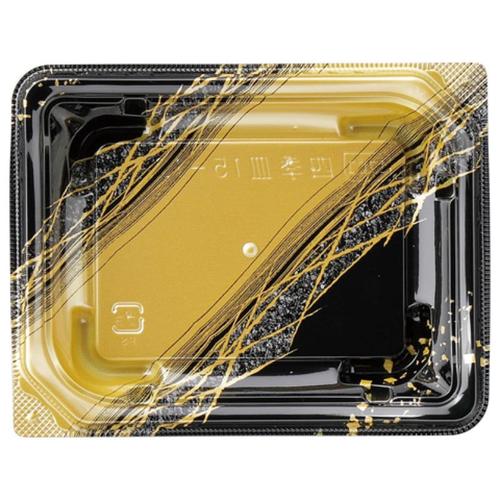 刺身容器 四季皿15−12 本体 ひし網金 ×24