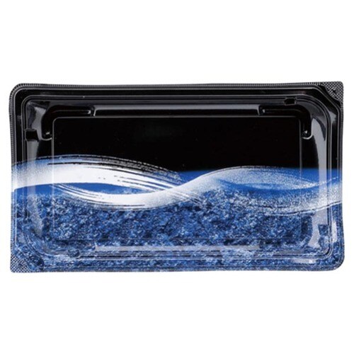 四季皿2−5 本体 うち波黒紺 12セット