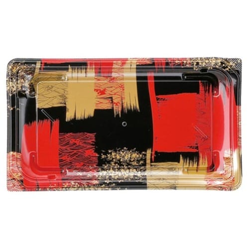 四季皿2−5 本体 角紋赤 12セット