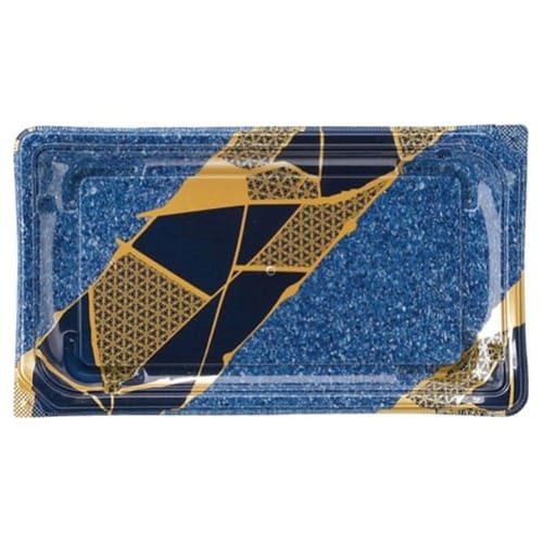 四季皿2−5 本体 金継ぎ紺 12セット