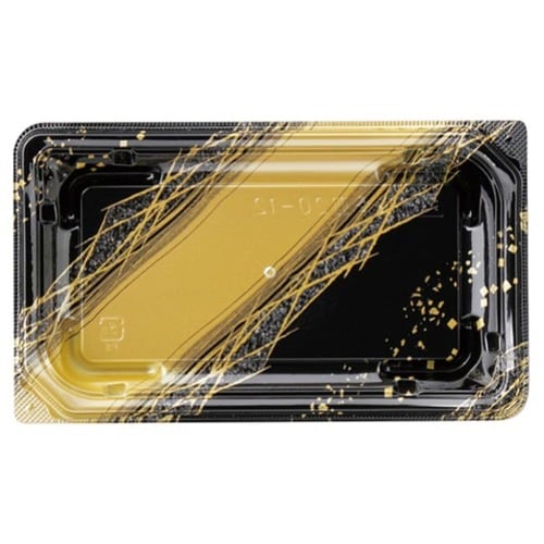 鮮魚トレー 四季皿20−12 本体 ひし網金×16