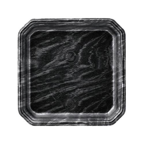 発泡トレーしゃぶしゃぶ1人浅(V)エコ黒木銀×12