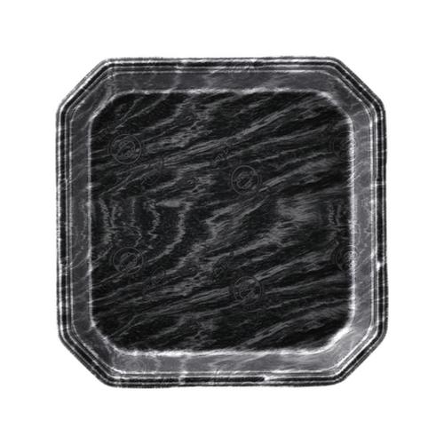 発泡トレー しゃぶしゃぶ3人浅LS エコ黒木銀×8