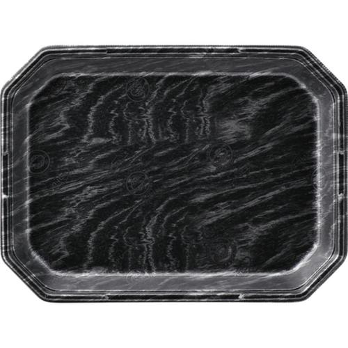 発泡トレー しゃぶしゃぶ4人浅LS エコ黒木銀×6