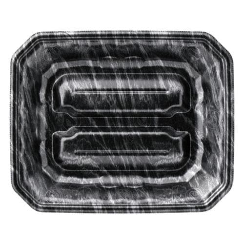 メガプレート20−24(37)エコ黒木銀×12