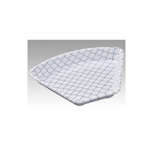 発泡トレーFL扇折特小(30)本体網ブルー×18