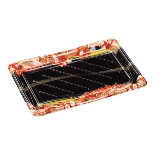 大波皿3−6(V1) 本体 風花赤 8セット