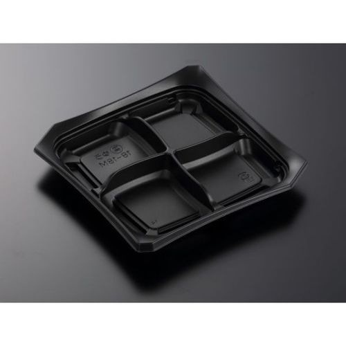 軽食容器 CTゆう 18−18M BK 身 ×18