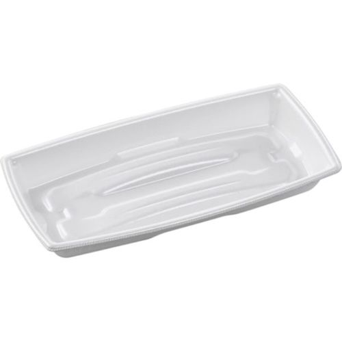 軽食容器 角盛鉢25−12(30)A 白 ×16