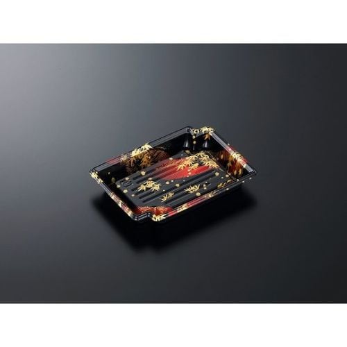 刺身容器CFかく鉢17−12竹霞R−BK身×24