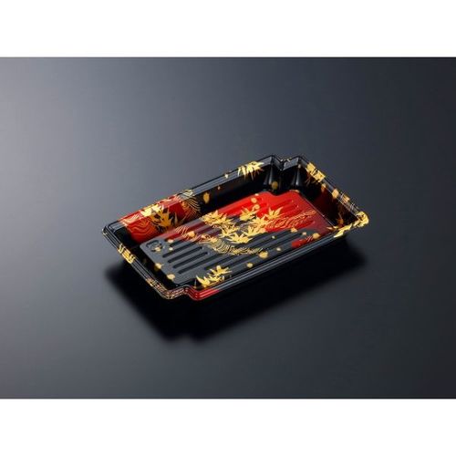 刺身容器CFかく鉢20−12竹霞R−BK身×25