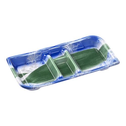 SB葉皿31−15−1 本体 氷流葉らん ×12