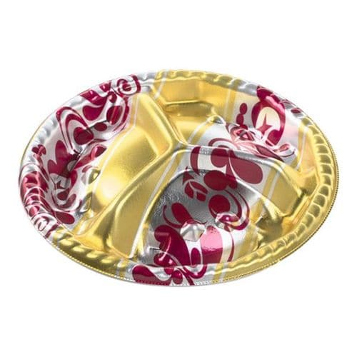 シェルトプラッター丸10 本体 エリス赤 ×24