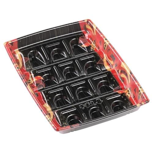 角盛鉢27−20(30)Dタテ 舞姫赤 8セット