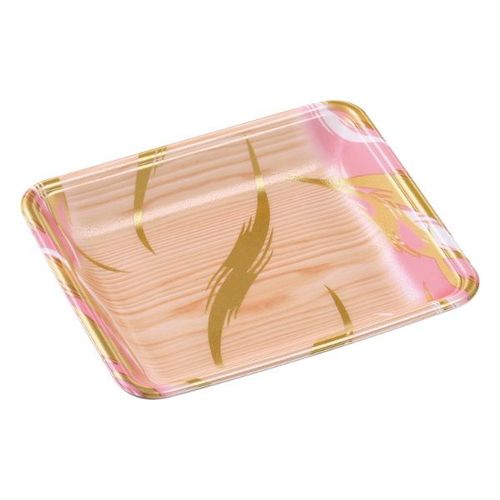 発泡トレーFLB−A17−30風紋木目ピンク×15